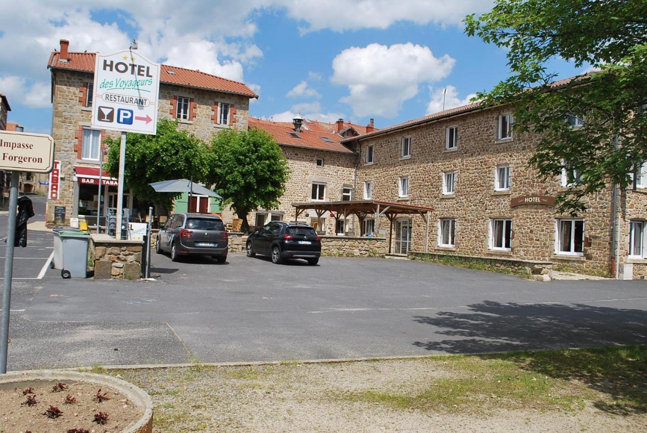 Hotel Des Voyageurs Bellevue-la-Montagne Exterior photo